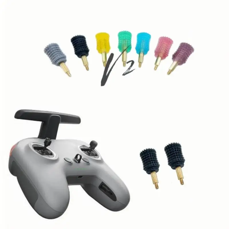 1 زوج FPV Gimbal عصا ينتهي V2 عصا التحكم رافعة الروك كاب لراديو ماستر جيب تحكم عن بعد الملحقات