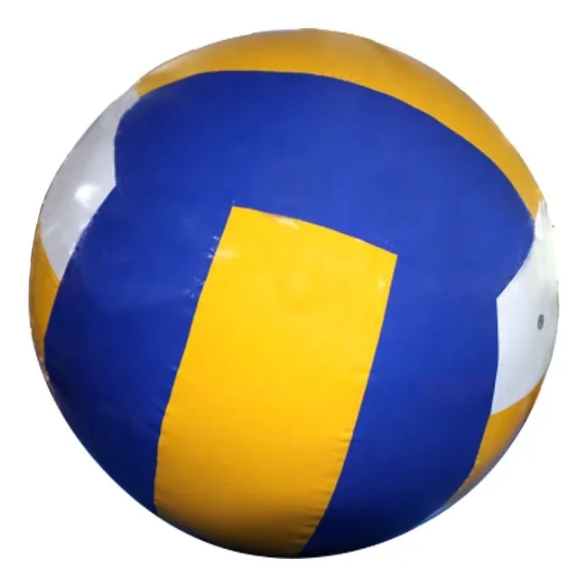 for Volleyball Games and Party Decor Oversized Inflatable PVC Beach Ball Transparent Design