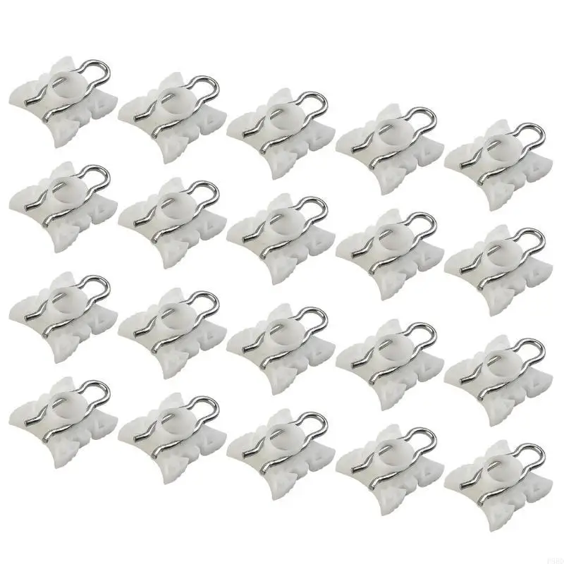 

10/20Pcs Window Regulator Sliding Pivots Clip Window Regulator Sliders Clip for E32 E34 E36 51321938884