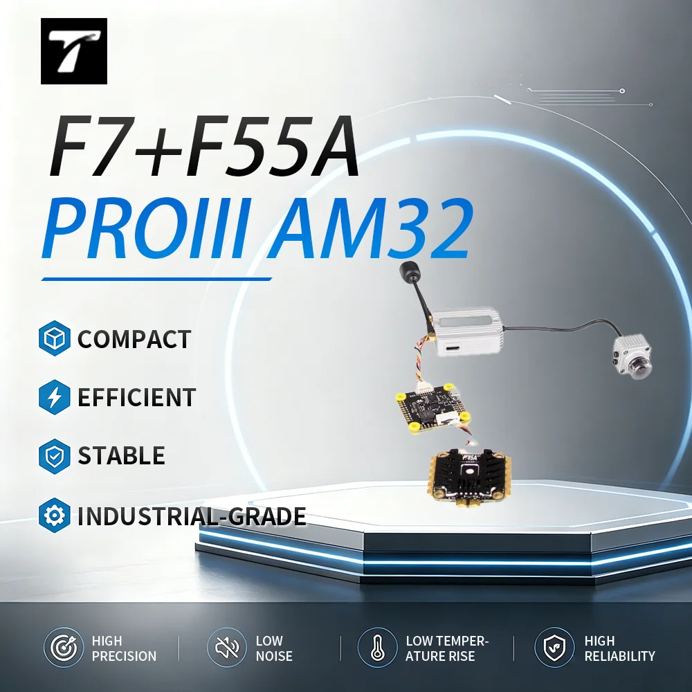 T-Motor F7 Pro Flight Controller - T-HOBBY F7+F55A PRO III Stack Flight