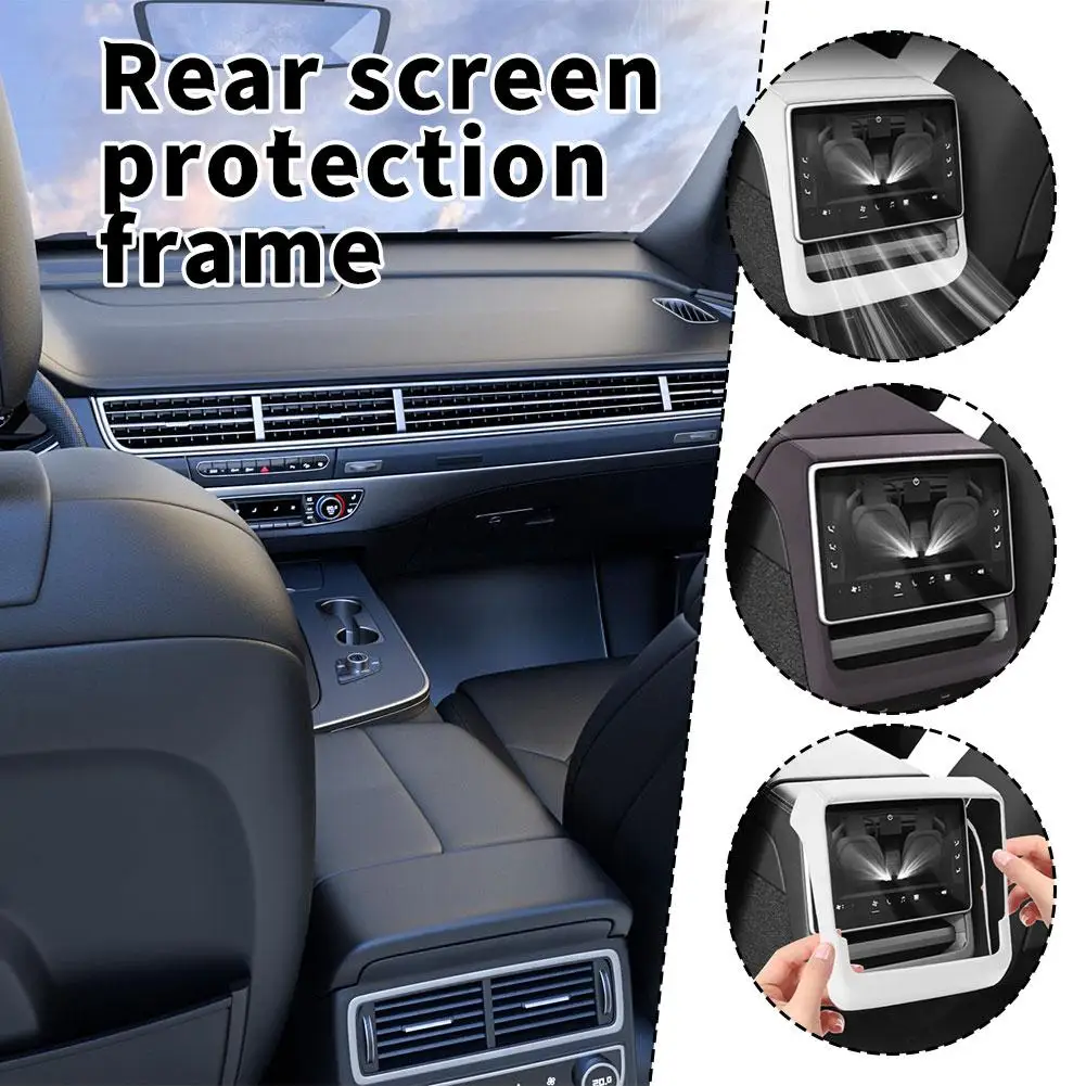 For Tesla's Updated Model 3/Y Rear Screen Protector Air Conditioning Vent Modification Accessories Prevent Scratches Stains Tool