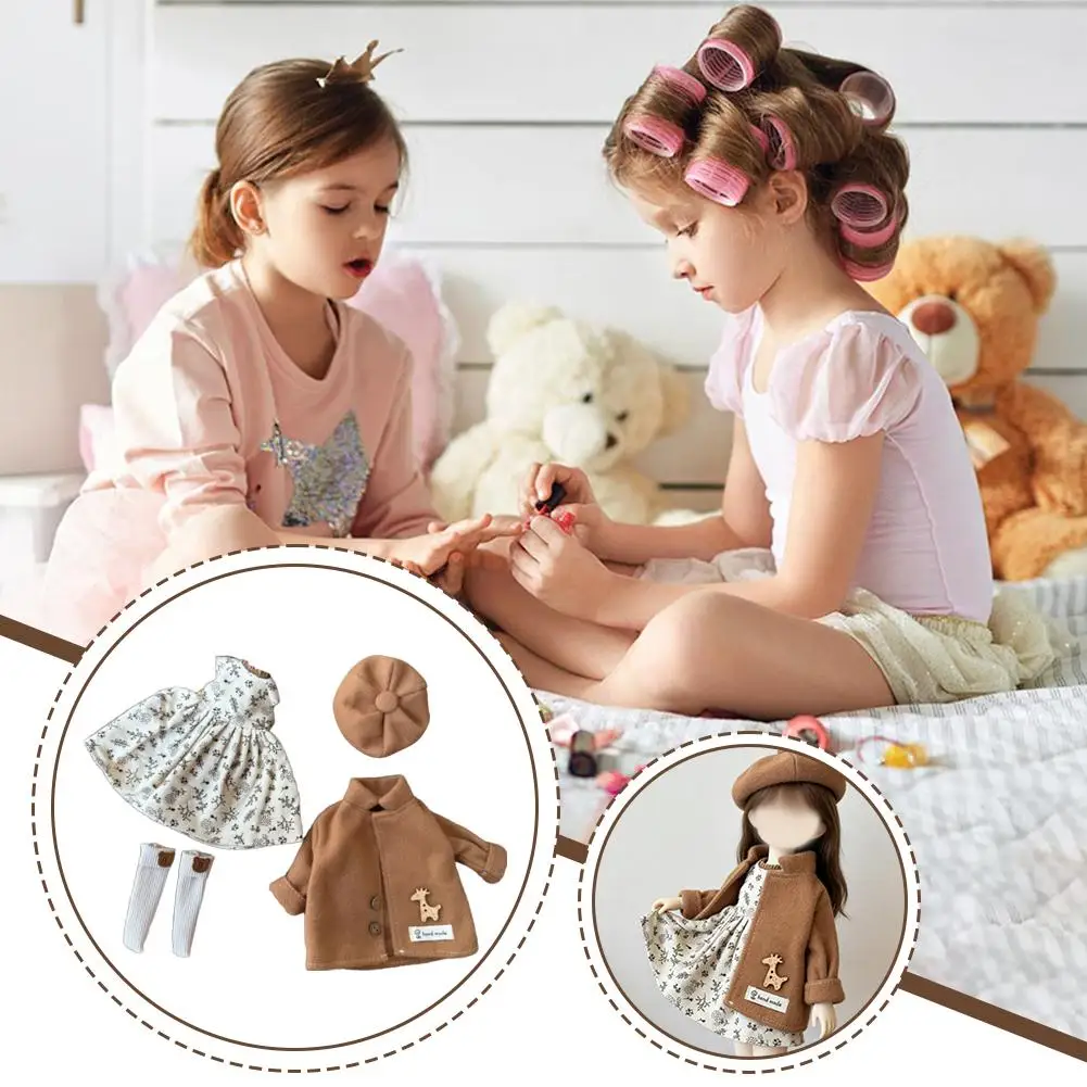 ชุดเสื้อผ้าตุ๊กตา BJD ขนาด 30 ซม. 1/6 ชุดแฟชั่นตุ๊กตา ชุดเดรสเจ้าหญิงแสนสวย ของเล่นเด็กผู้หญิง ของขวัญ ชุดตุ๊กตา อุปกรณ์เสริมตุ๊กตา