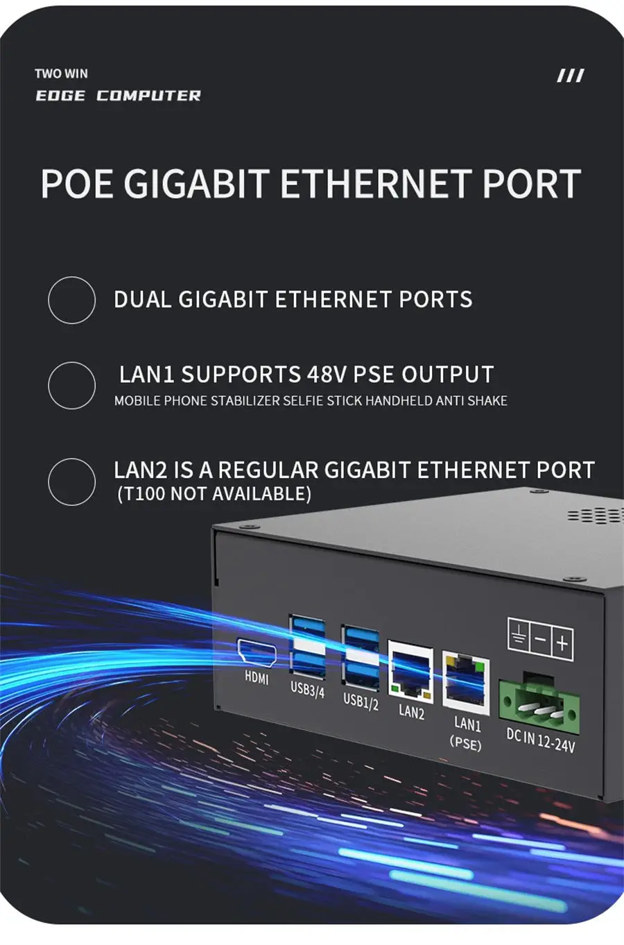 كمبيوتر 4G 128G Edge كمبيوتر صناعي مدمج NVIDIA Jetson TX2 كمبيوتر AI للذكاء الاصطناعي #5