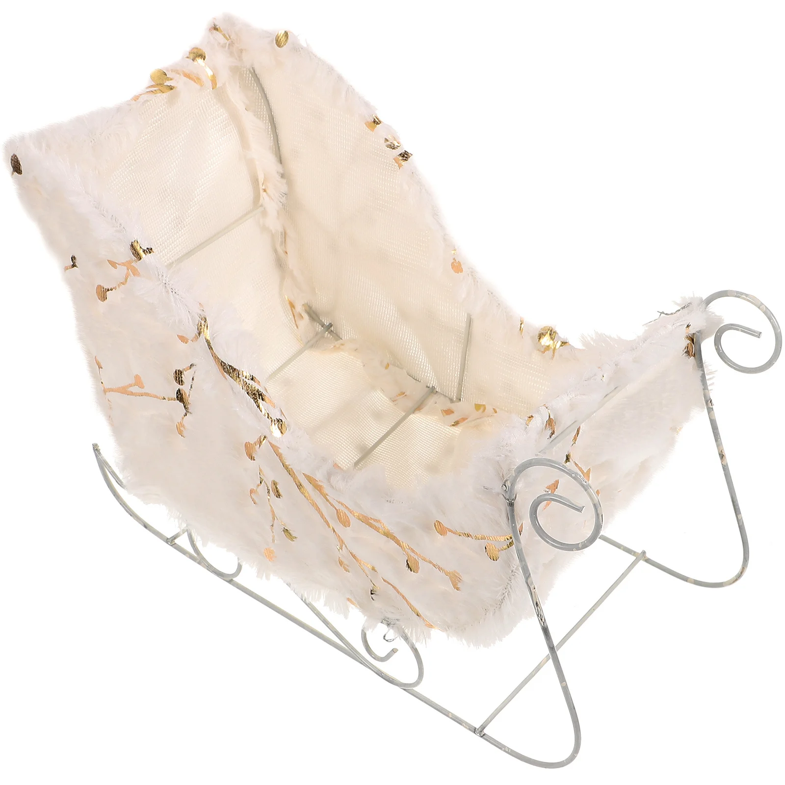 

Christmas Decorations Delicate Sleigh Adornment Desktop Decorative Sleds for White