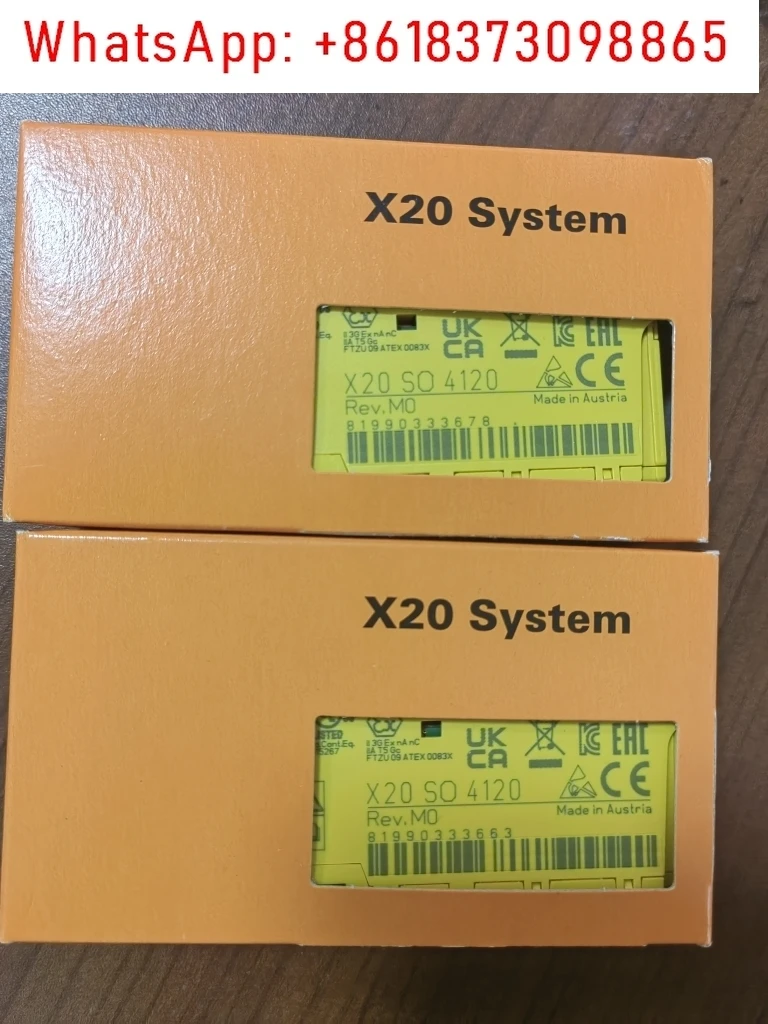 

Brand new original, B & R safety module, spot x20so4110 x20so4120