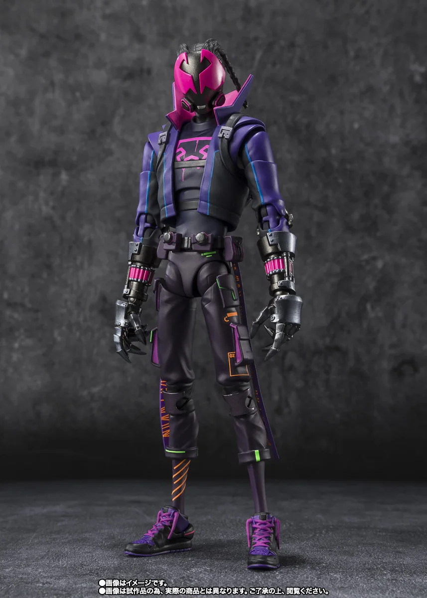 Disponibile Bandai SHFiguarts SHF Spider-Man: Across The Spider-Verse Miles G.Morales Anime Action Figures Giocattoli Modelli Regalo in PVC
