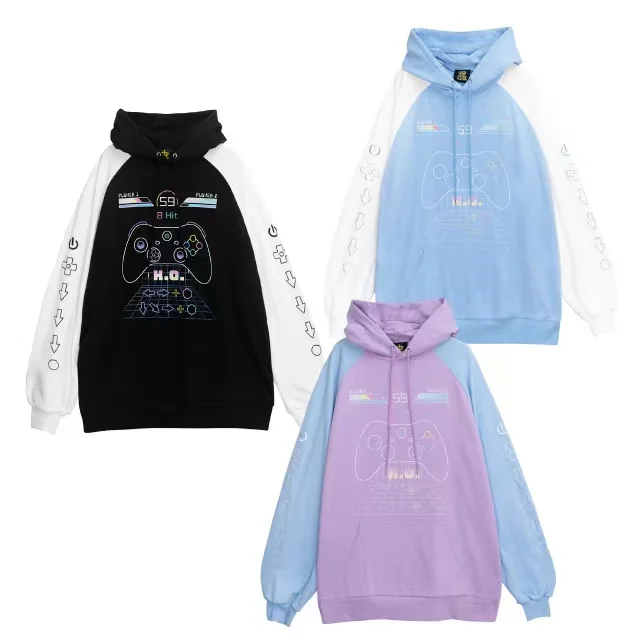 Casual Hoodies for Women 2023 Spring and Summer New Japanese Harajuku Casual Sweatshirt Female Embroidery Fashion Hooded Jacket