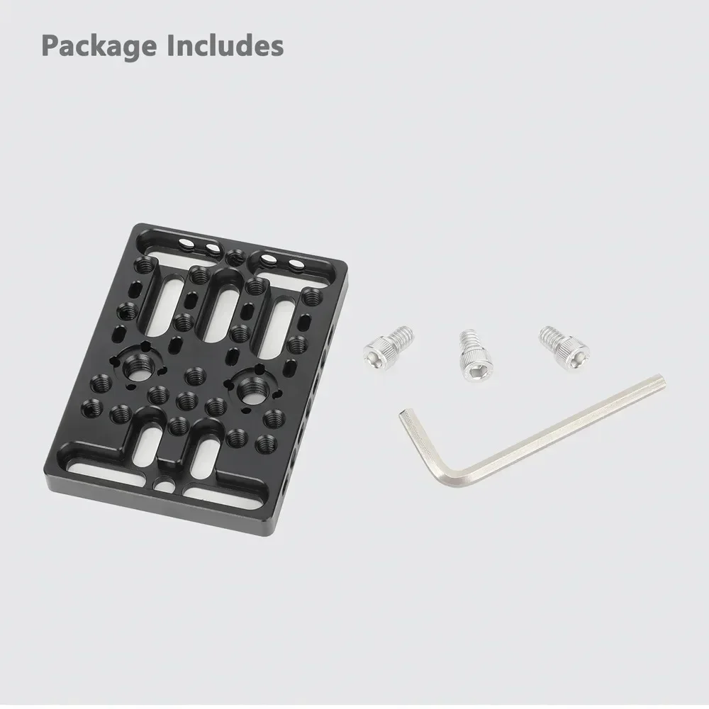 Camera Multipurpose Baseplate Accessory Cheese Mounting Plate With 1/4