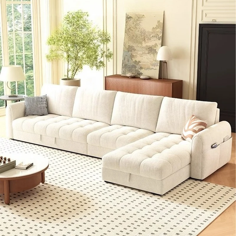 

Luxury Classic Sofas Multifunction Storage Living Room Straight Cinema Sofas Design Elegant Salas Y Sofas Muebles Furniture