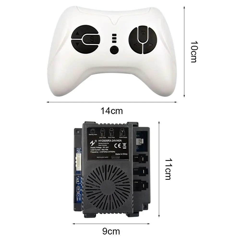 24 В Лидер продаж детский электромобиль 2,4G Bluetooth для HY2005RX HY2005M-HL контроллер плавного запуска приемник дистанционного управления