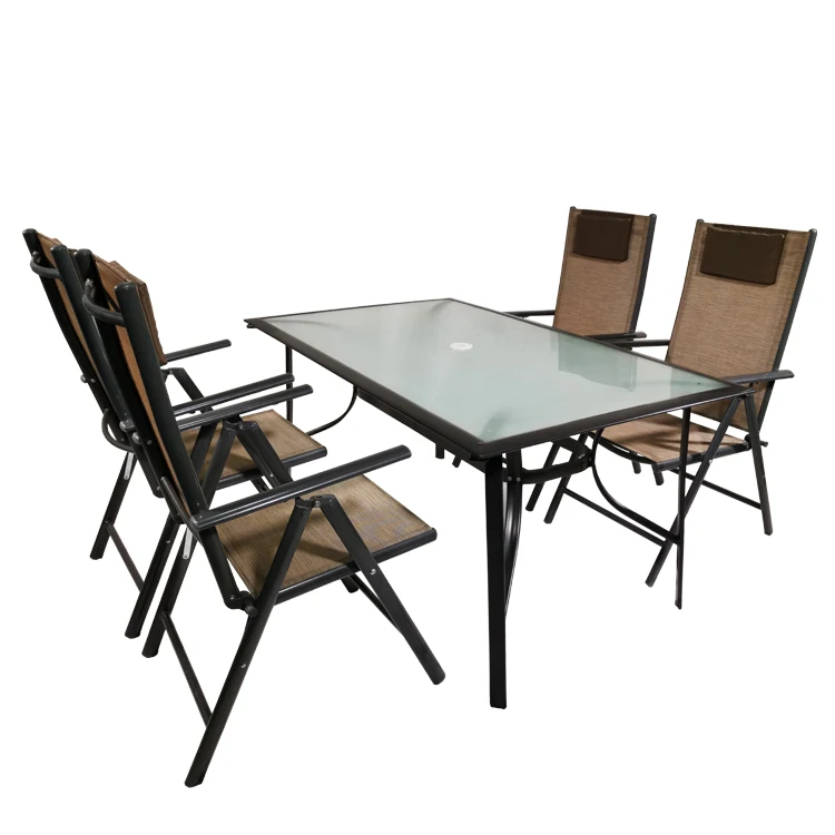 Lightweight Aluminum Coffee Table and Chairs Set for Dining Living Room Park for Hotels Restaurants Outdoor Garden Furniture