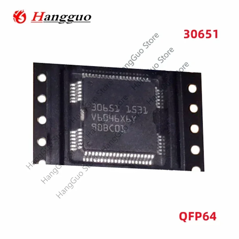 5pcs/Lot Brand new original  30651QFP64AutomotiveFuel njectionDriverModule IC For BOSCH Volkswagen Lavida Magotan ECU Computer
