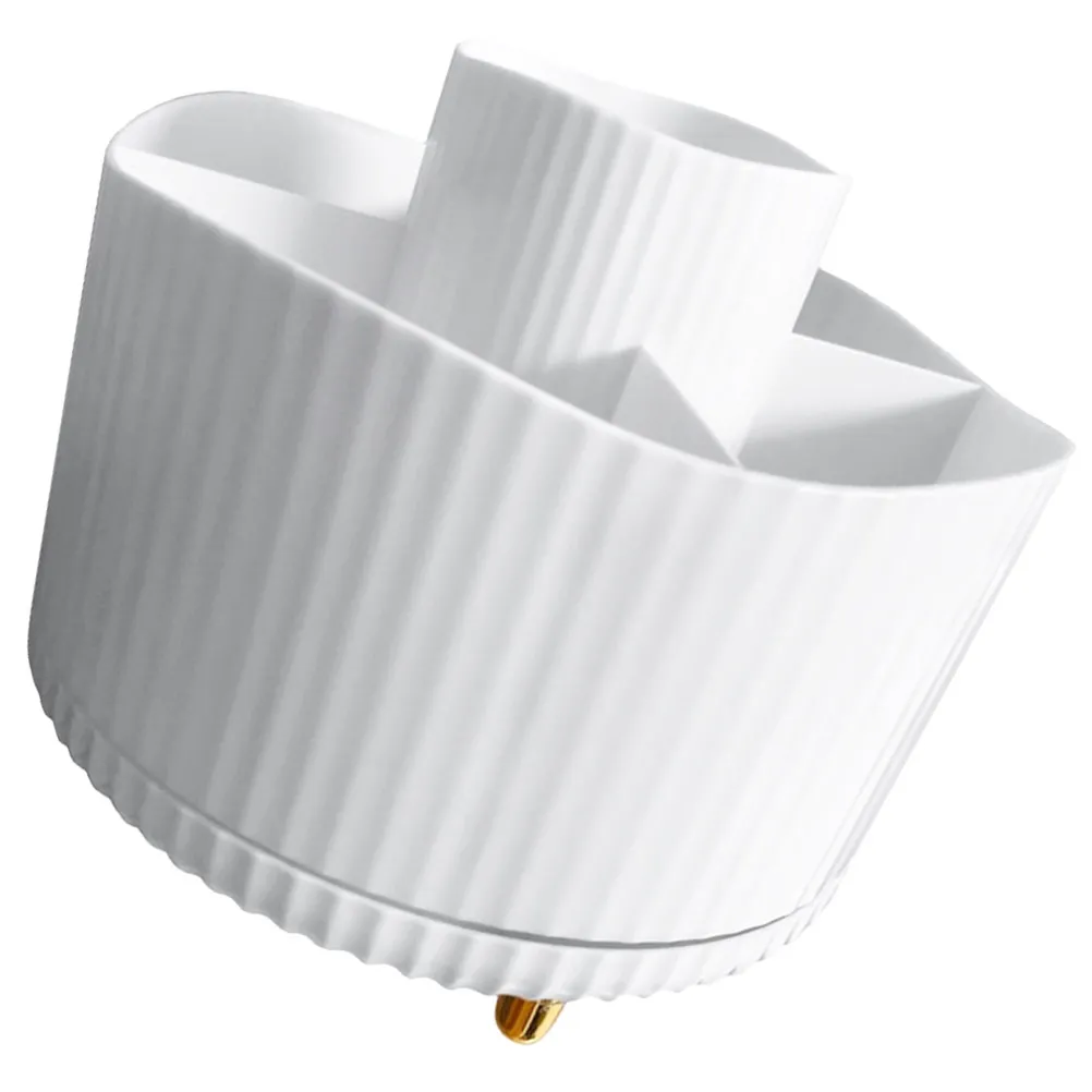 

Вращающийся держатель для кистей для макияжа, креативный органайзер, прочный стакан из полипропилена для хранения кистей, карандашей, точилок и мелких предметов