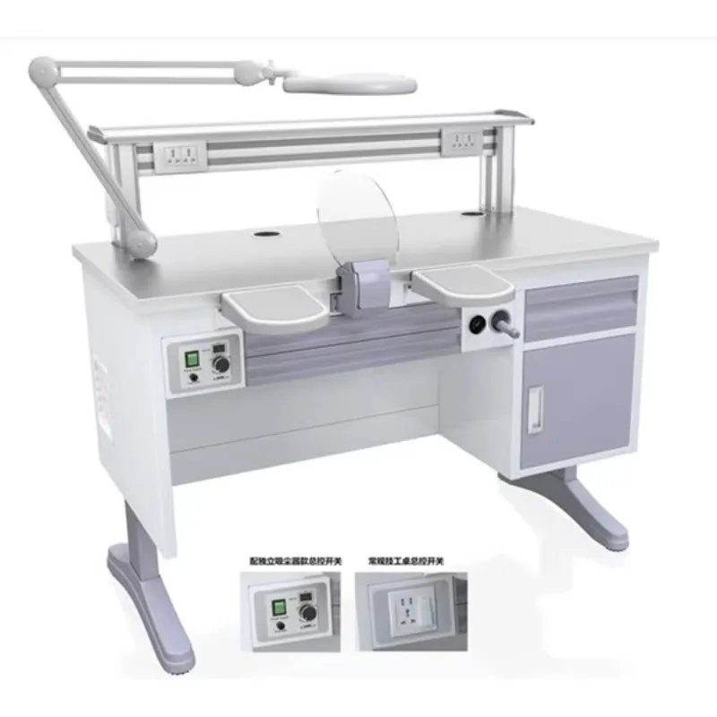 

Anteeth Stainless Steel Dental Laboratory Furniture Dental Laboratory Technician Workstation Bench Single Table