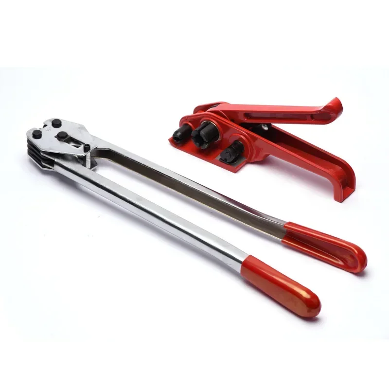 PET plastic steel belt manual baler tensioner biting device set PET plastic steel tensioner locking device