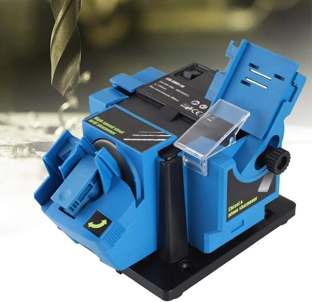

Electric Drill Bit and Knife Sharpener Multi-Tool Blade Sharpener for Straight Knives and Scissors Quick Sharpening & Polishing