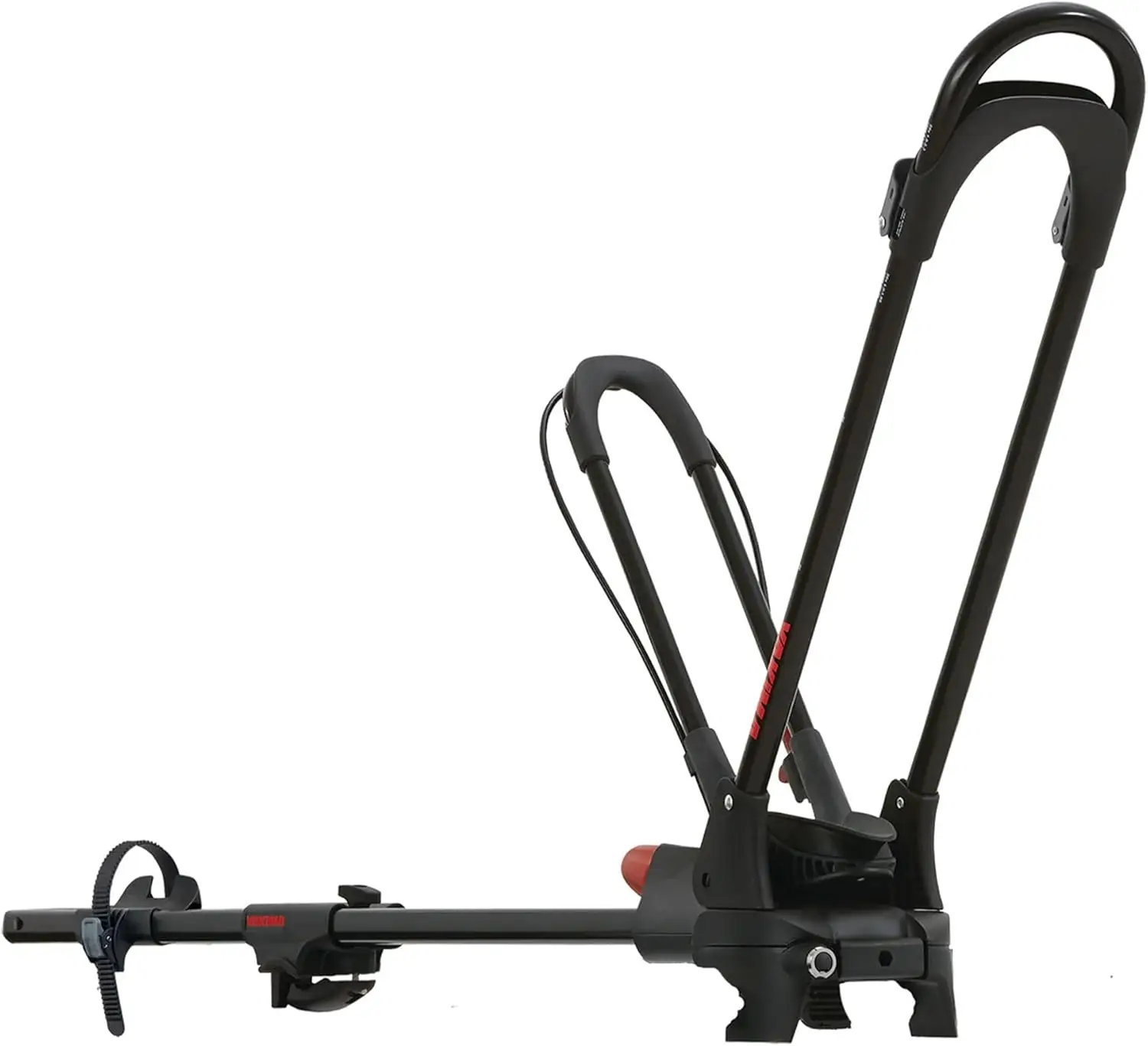 Yakima FrontLoader Rooftop Upright Bike Mount, Fully Assembled Roof Bike Rack Holds 1 Bike, Zero Contact with Frame and Tool