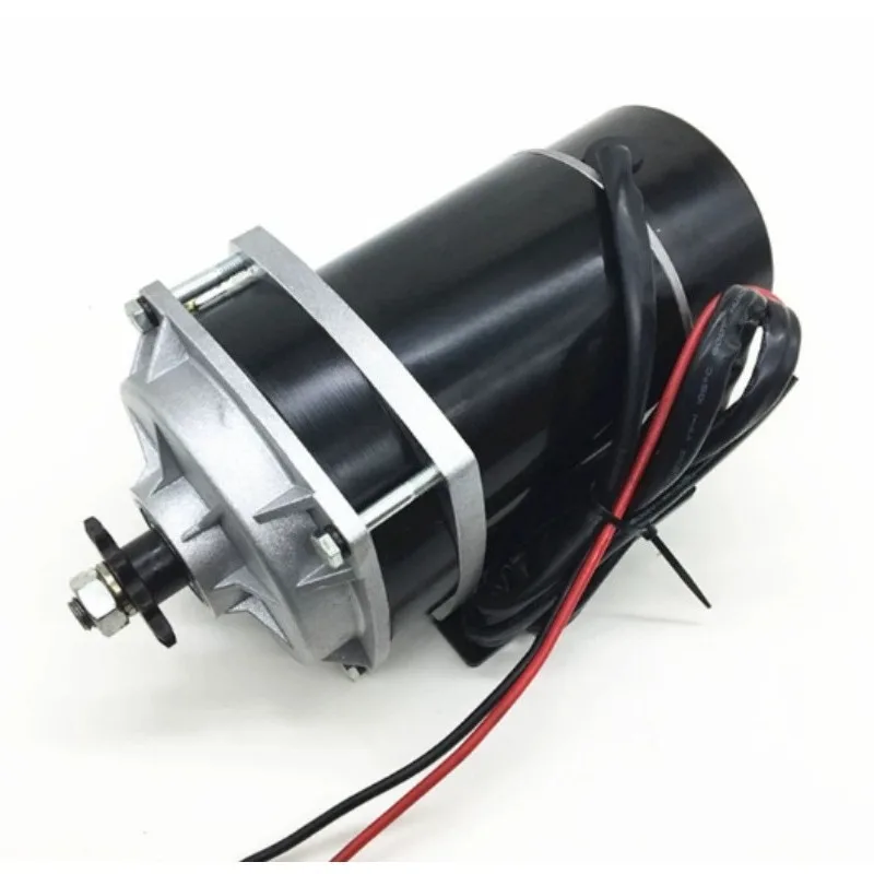 24V 450W High Torque Brushed Motor for Pig Feeding Machine, Permanent Magnet Gear Motor