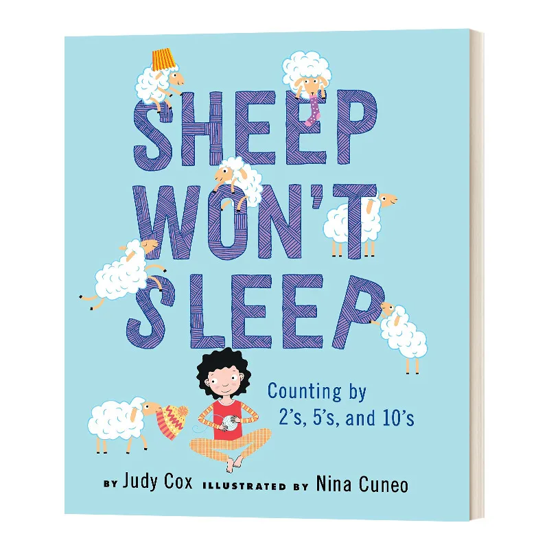 

Sheep Won't Sleep, Children's aged 4 5 6 7 English Book, Picture books 9780823443697