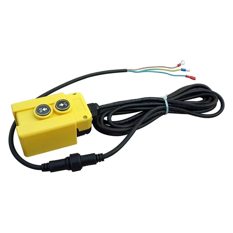 Controller interruttore telecomando per rimorchio con cassone ribaltabile Cavo da 12 Volt CC per unità pompa di potenza idraulica a semplice effetto