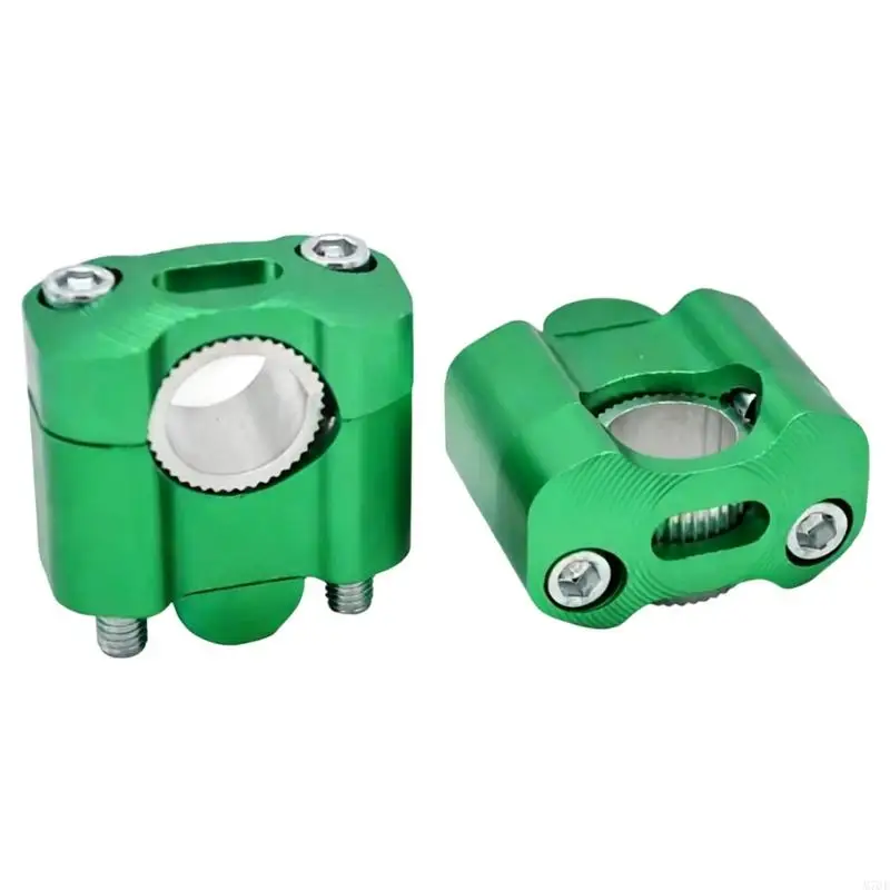 M76E Paar Motorrad-Lenkerklemmen aus bearbeitetem Aluminium, 7/8 Zoll bis 1-1/8 Zoll Stangenmontage mit 20 mm Hub für – Detail 7