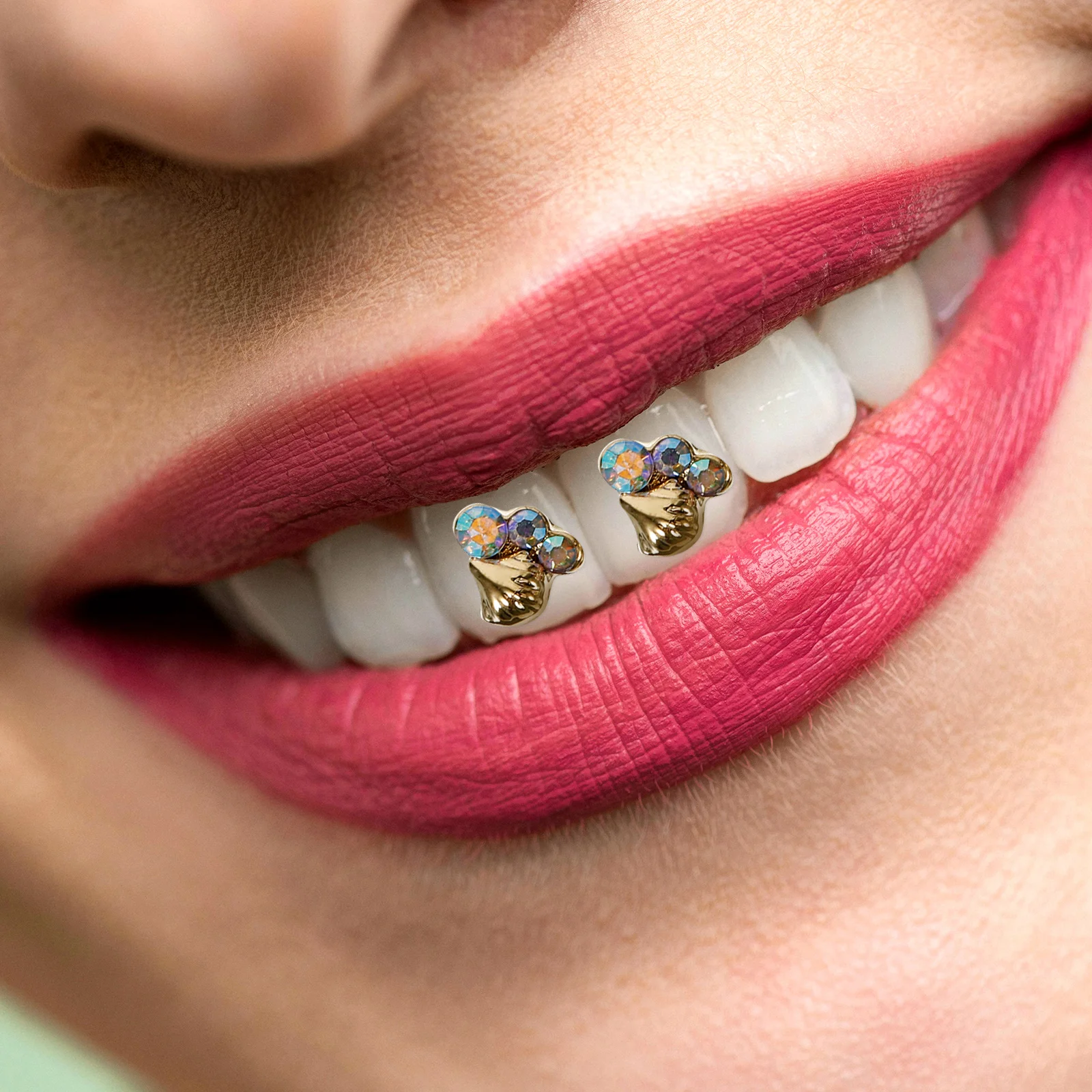 

1 Box Pearl Tooth Tooth Rhinestones For Women Rhinestones Diy Teeth Jewelry Kit For Women Dental Ornament Accessories