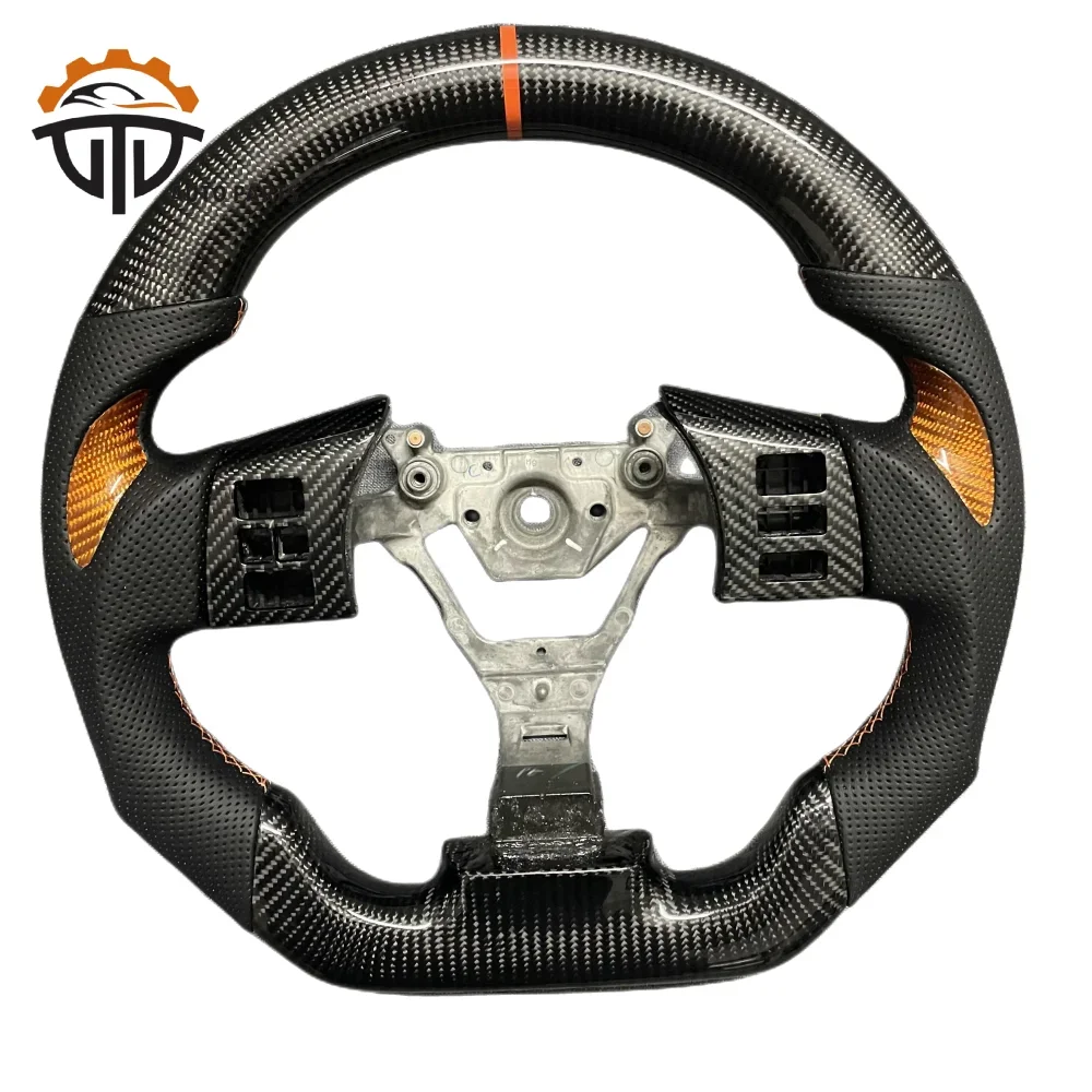 Special Custom Made Glossy 3k Carbon Fiber Steering Wheel for Nissan 350Z   for Infiniti FX35 Steering Wheel