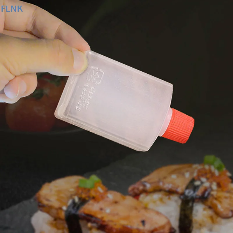 【KC】10PCS 15/30M Sauce Bottle Sushi Tool Condiment Mustard Dispenser Sauce Vinegar Oil Ketchup Gravy Cruet Kitchen Gadgets
