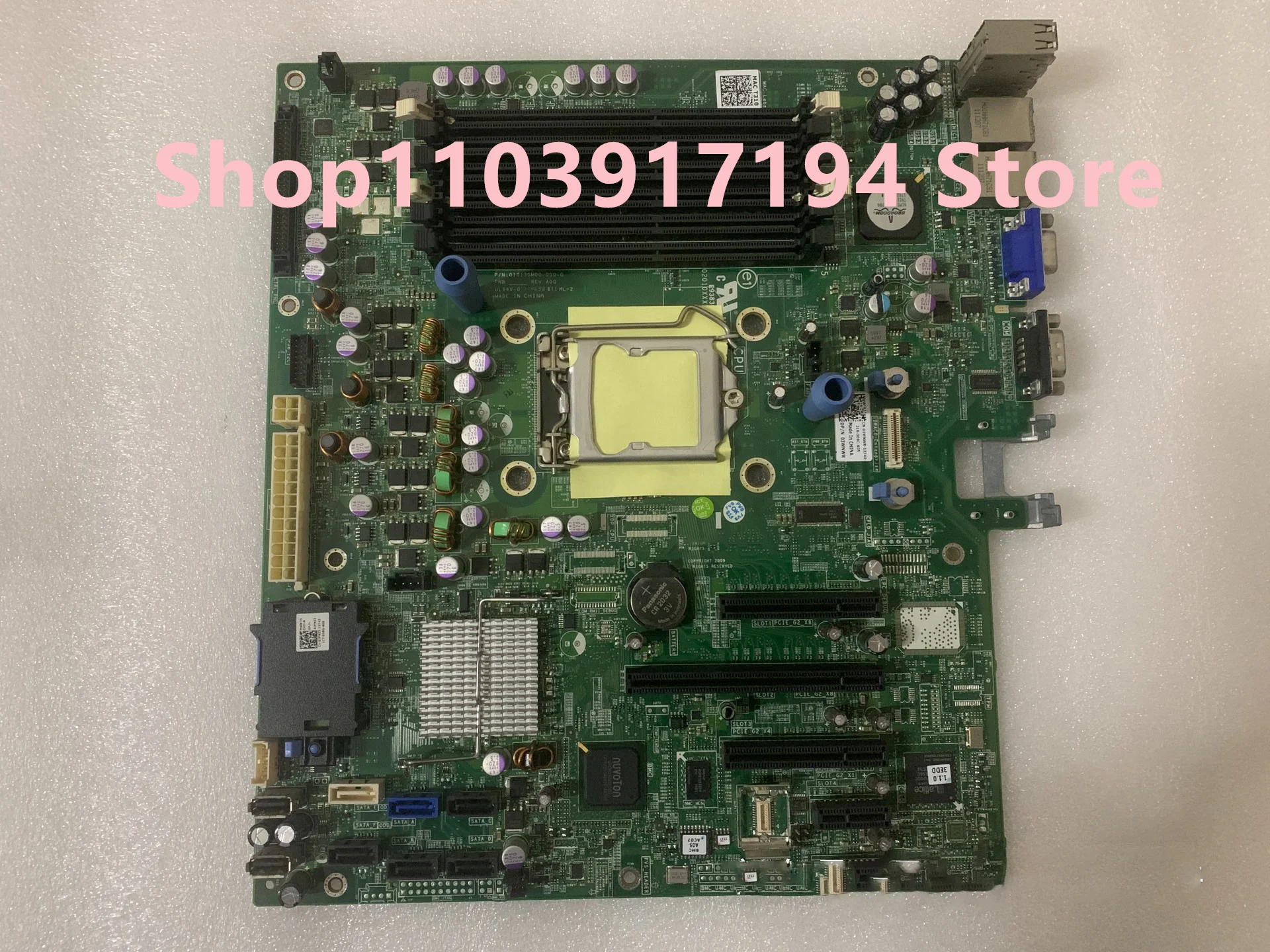 FOR DELL T310 03WNWR Tower server motherboard KMW1J MNFTH P673K 2P9X9