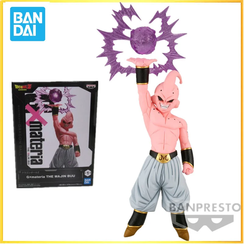 

Оригинальные фигурки BANPRESTO Dragon Ball Z g×материал, фигурки героев аниме MAJIN BUU, коллекционные модели игрушек