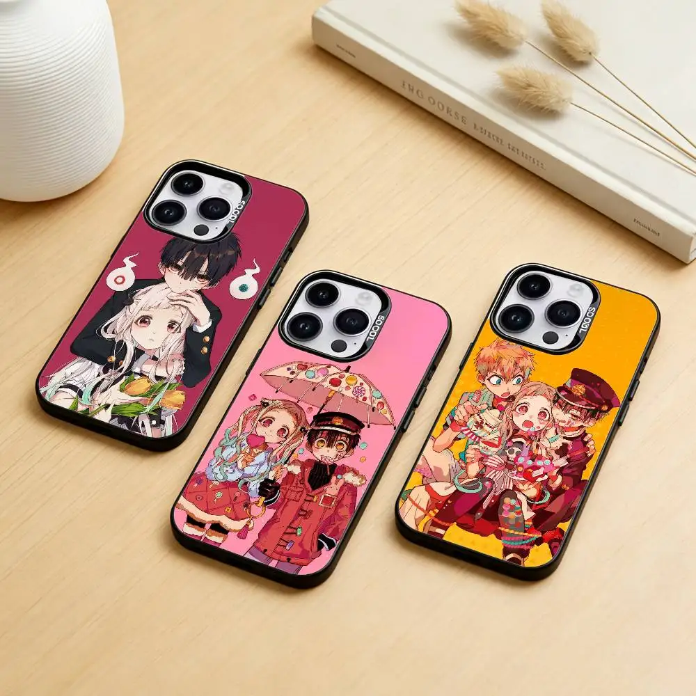 

Toilet-Bound Hanako-kun Phone Case Color Silver Shell For IPhone 17 16 15 14 13 12 11 Pro Max Plus