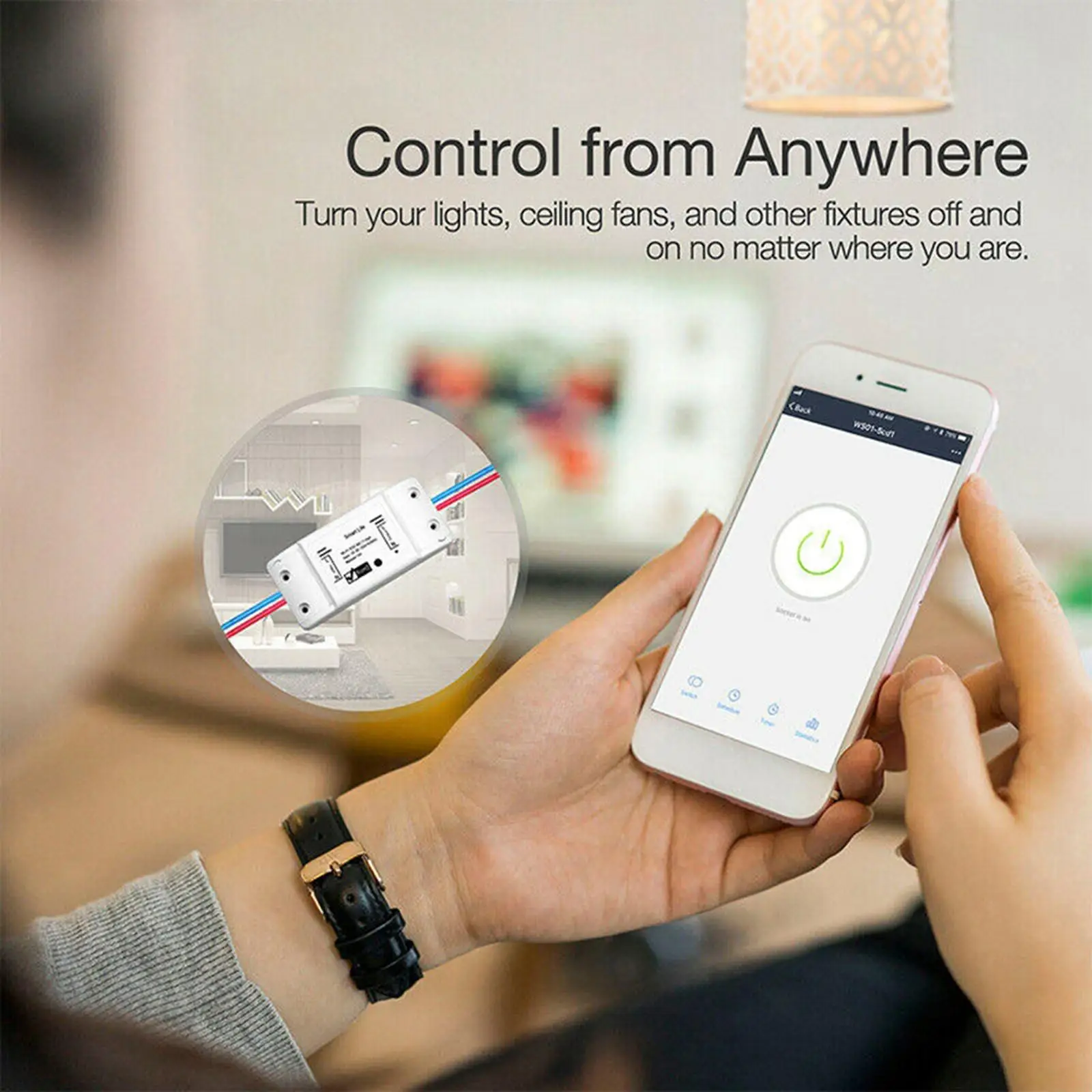 Remote control switch module universal timer DIY smart APP household appliances