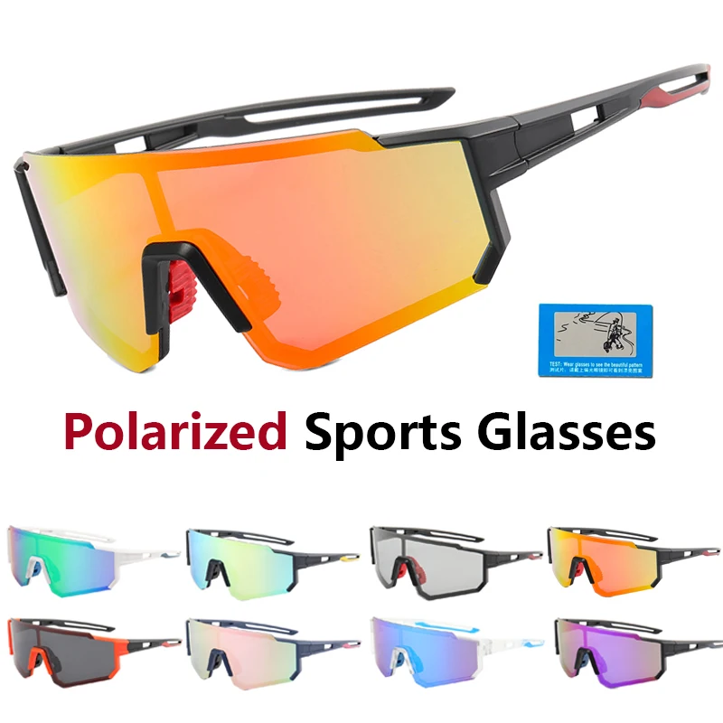 Polarized Cycling Glasses 2022 Outdoor Sports Bike Eyewear Men Women Mountain Road MTB Bicycle UV400 Sunglasses Riding Goggles