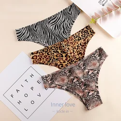 Leopardo algodão de cintura baixa sem costura mulheres shapers cintura alta controle calcinha calças pantie breve corpo shapewear senhora roupa interior