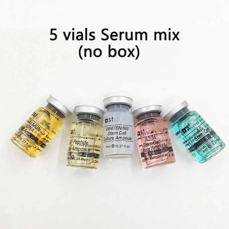 Korea Face 8ml Aufhellende BB-Creme Anfänger-Starterset Niacinamid/Peptid Faltenbekämpfende BB-Creme Hautpflege-Serum Schönheit