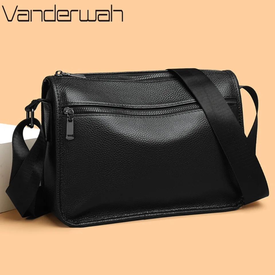 

Мужская сумка через плечо из 100% натуральной яловой кожи, простые ретро-сумки-мессенджеры большой вместимости для мужчин, деловые сумки