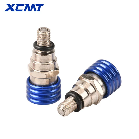 Клапан для выпуска воздуха из вилки мотоцикла M5*0.8см для Honda Yamaha Suzuki Kawasaki CR YZ WR KX F RM 125 250 450, для мотокросса и внедорожных мотоциклов