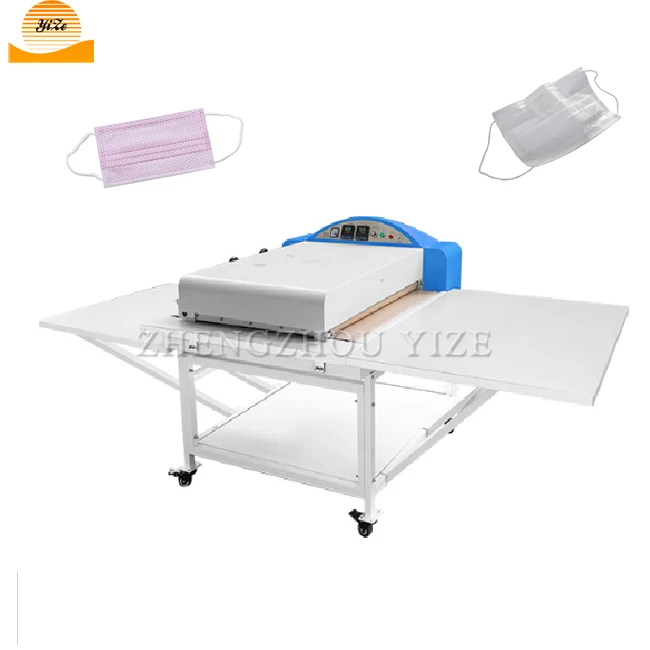 Automatic Operating Coat Knitting Bag Fusing Machine Continuous Pneumatic Fabric Lace Curtain Cloth Fusing Machine