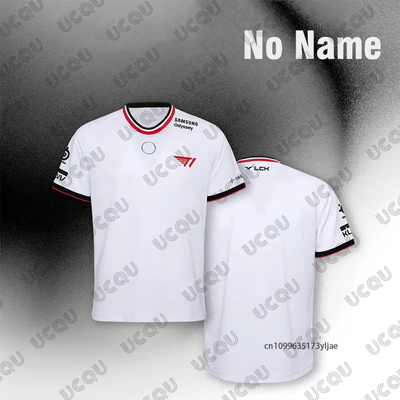 2025 LOL T1 2nd موحدة جيرسي جامعة الأساطير MSI بطولة العالم فاكر تنفس التدريب تي شيرت الرياضة الاطفال/الكبار بلايز #2