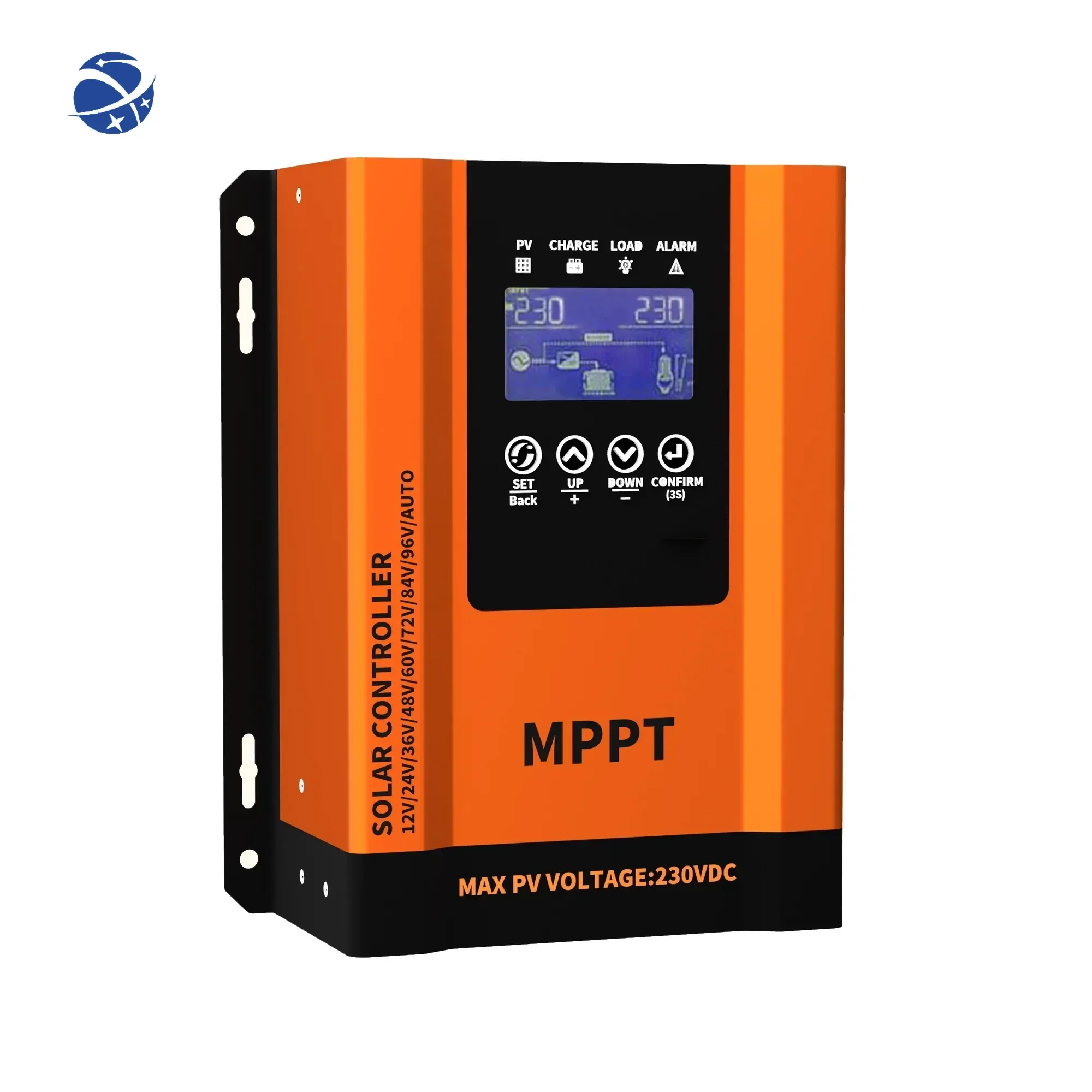 High Voltage 12V 24V 36V 48V 60V 72V 84V 96V Mppt Regulator Control 30A 40A 50A 60A Solar Panel Battery Charge Controller