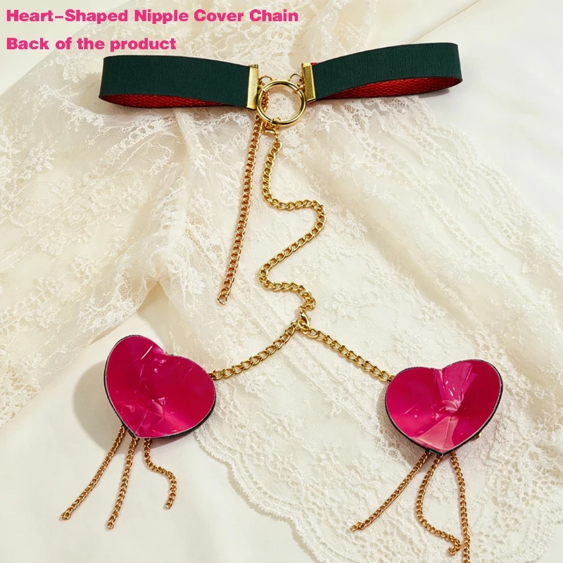 Womens Metal Chain Linked Nipp - Nipple Cover Pasties 评论和价格