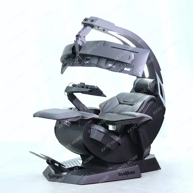 E-sports space capsule integrated table and chair computer cockpit zero gravity lazy compartment comfortable sofa