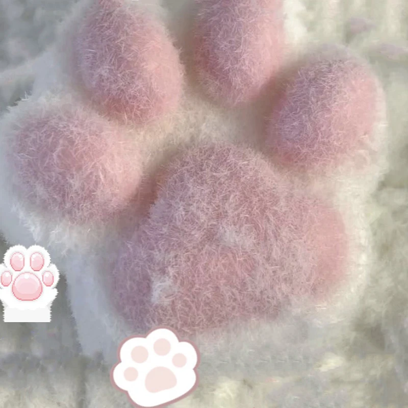 Large Cat Paw Squeeze Toys Kawaii Cute Slow Rebound Decompression Toy Children's Happy Sensory Toy Birthday Gift Home Decoration