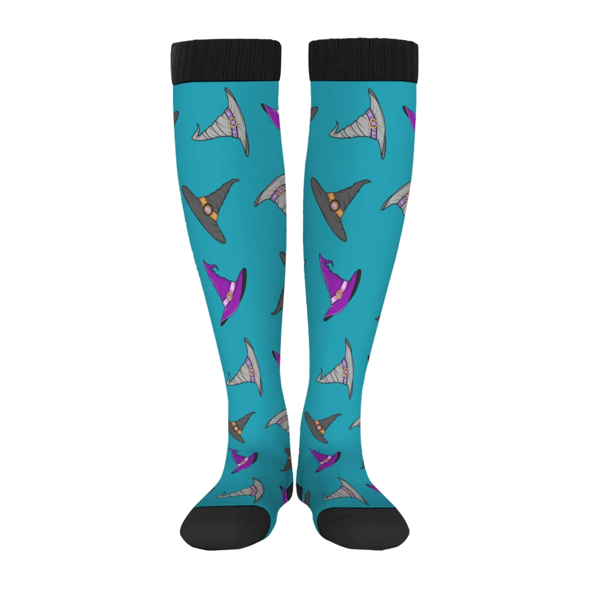 Cartoon Wizard Hat Novelty Stockings Comfortable Warm Fashion Cute Women's Socks Harajuku Style Halloween Funny Happy Socks Gift