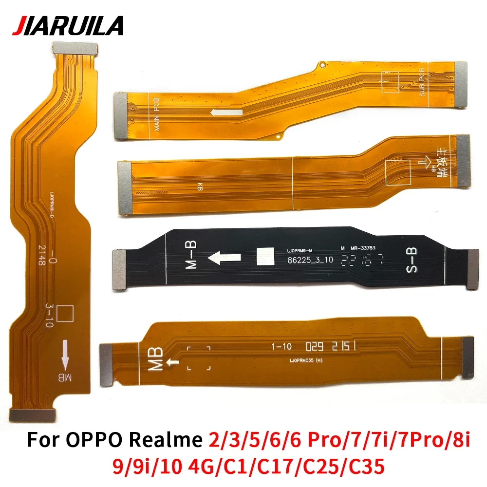 

1Pcs Good quality Motherboard Main Board Connector Flex Cable For Oppo Realme 2 C1 3 5 6 7 7i 8i 9 9i 10 C25 C35