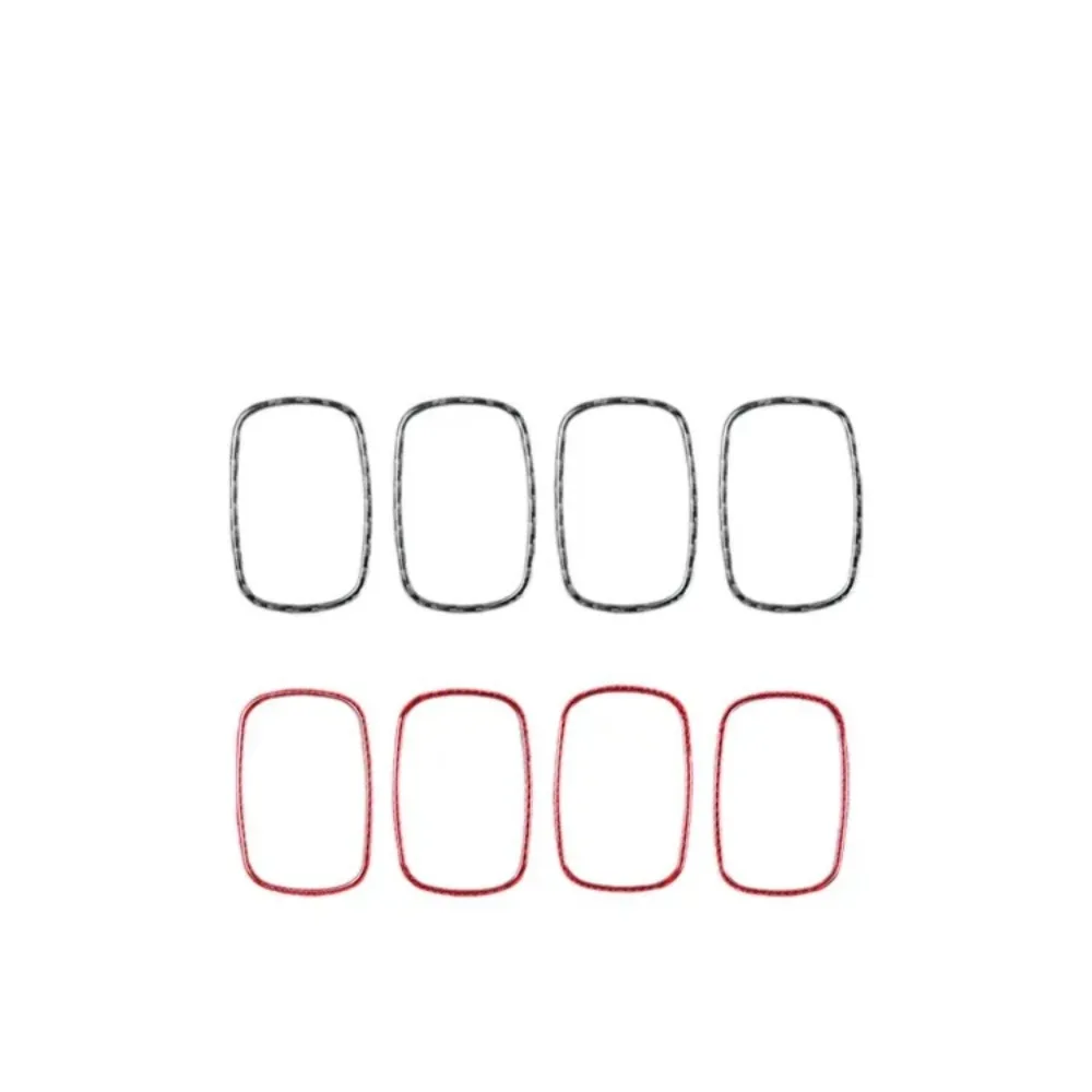 ألياف الكربون سيارة تكييف الهواء تنفيس شواء ، صف الرياح ، منفذ لوحة لسيارات BMW MINI F54 F55 F56 F60 ، اكسسوارات السيارات ، حقيقية ، 4 قطعة