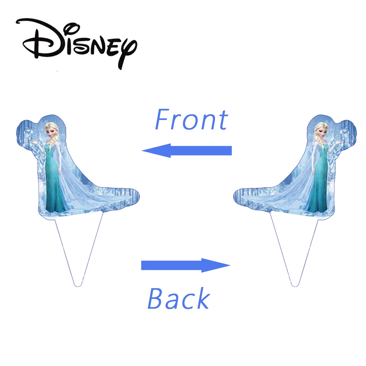 توبر الكيك المجمدة، أغطية الكب كيك للأطفال عيد ميلاد سعيد كعكة المجمدة الديكور هدية حفلة عيد ميلاد المجمدة