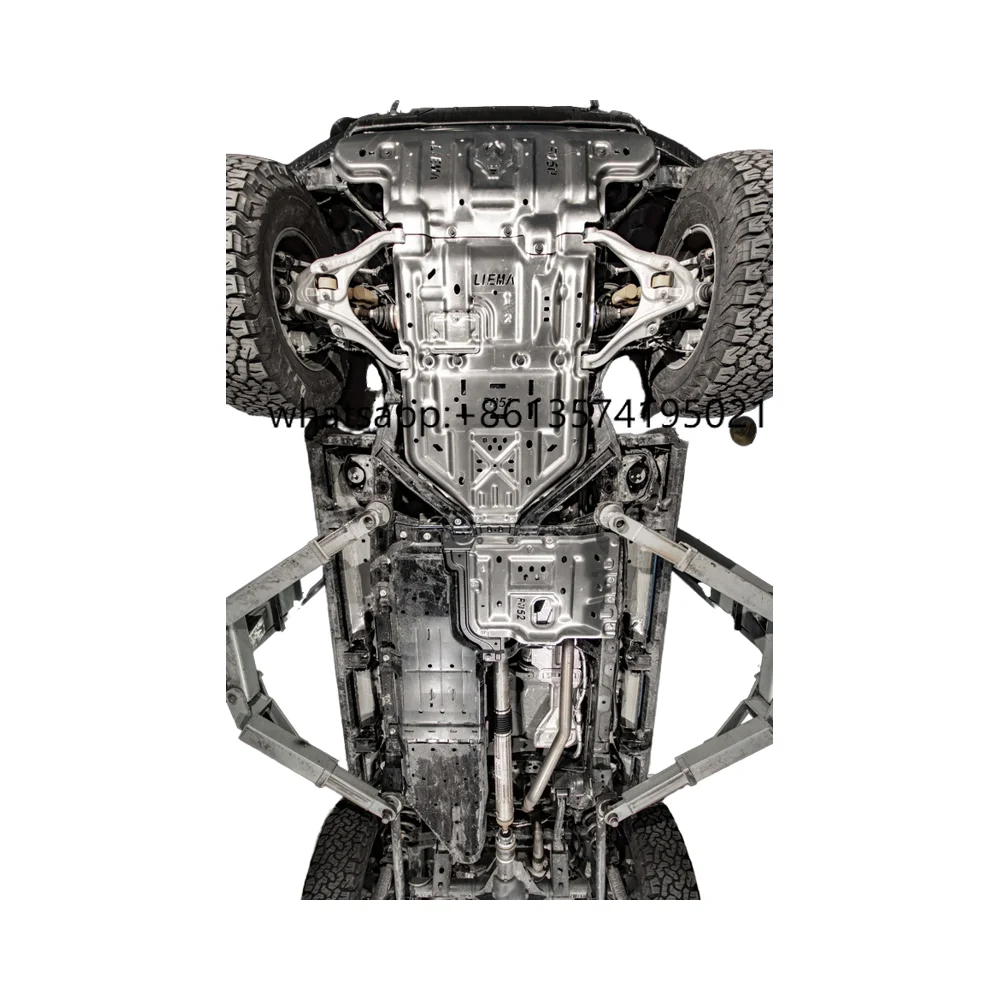 

Fit for Ford Bronco 2022 Accessories Spare Parts Junxi 3D Engine Crankcase Protection Cover Shield Guard Defender Skid Plate