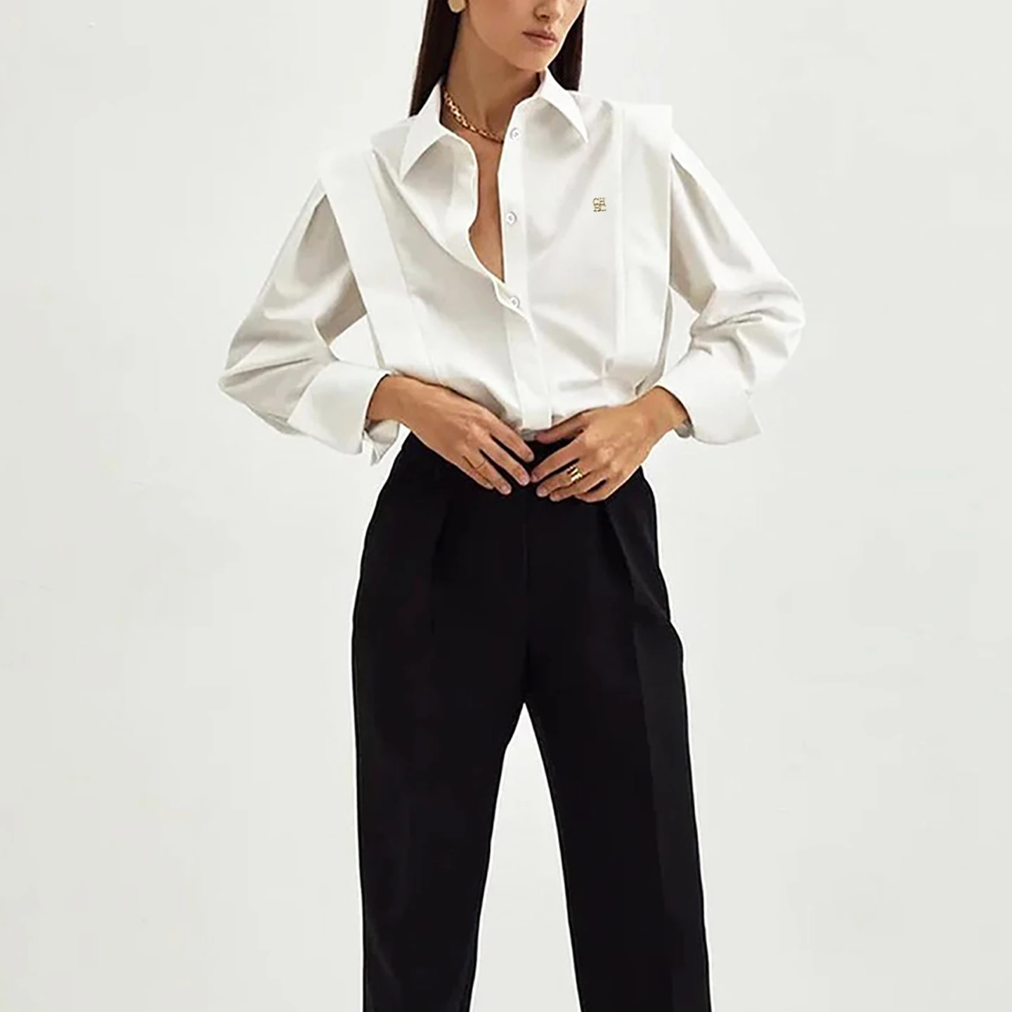 Thumbnail 2 - #43 Most Popular Womens Button Down Blouses