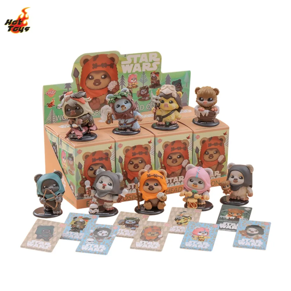 

Hot Toys Star Wars Ewok COSBI Blind Box Mini Figures Desktop Decor Kids Gift Children Toy Collectible Party Favors
